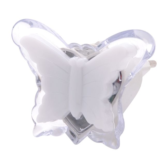 LED Natlampe Horoz Motyl 3x0,3 W Hvid