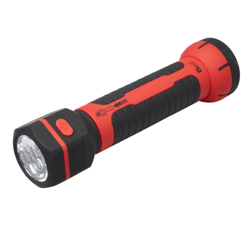 LED Arbejdslampe Genopladelig 210 lm Sort