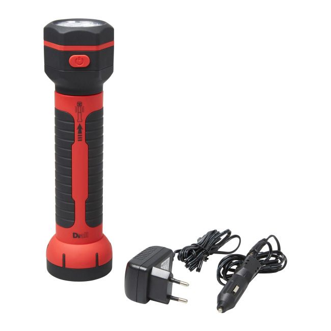 LED Arbejdslampe Genopladelig 210 lm Sort