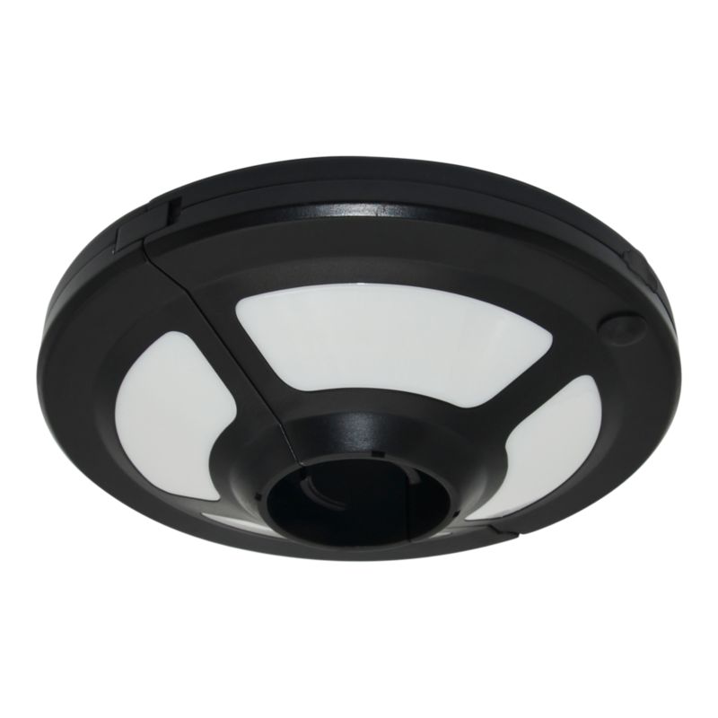 LED-lampe til parasol 200 mm Sort