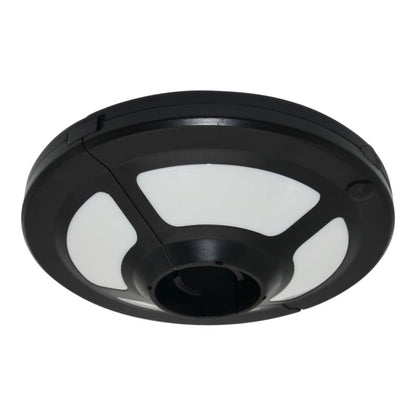 LED-lampe til parasol 200 mm Sort
