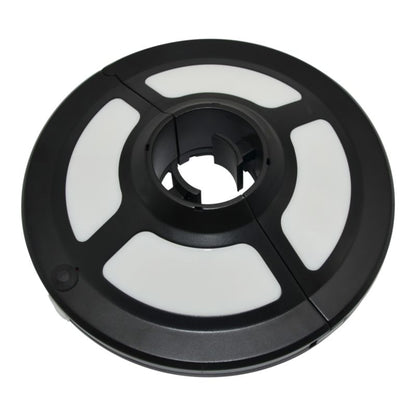 LED-lampe til parasol 200 mm Sort