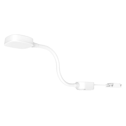 GoodHome Hornbil IP44 hvid overskabslampe