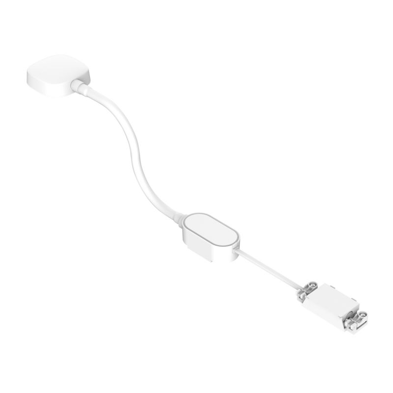 GoodHome Hornbil IP44 hvid overskabslampe