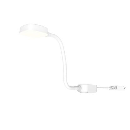 GoodHome Hornbil IP44 hvid overskabslampe