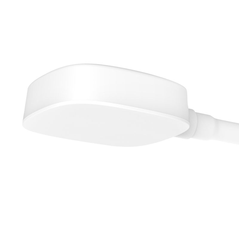 GoodHome Hornbil IP44 hvid overskabslampe