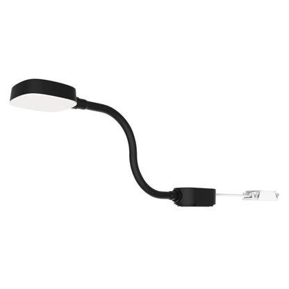 GoodHome Hornbil IP44 overskabslampe i mat-sort