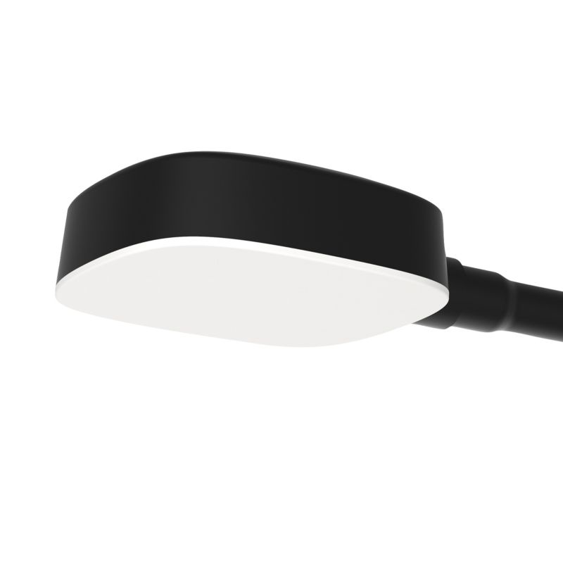 GoodHome Hornbil IP44 overskabslampe i mat-sort