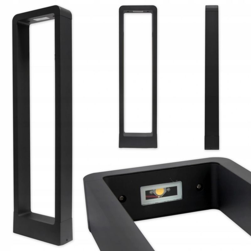 LED Havepæl Rio 7W 60cm IP54 Antracit