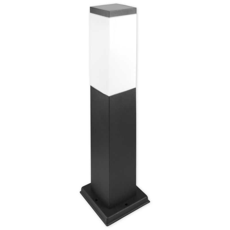 Havelampe Stander Havana 45 cm 8x8 cm IP44 Sort Rustfrit Stål