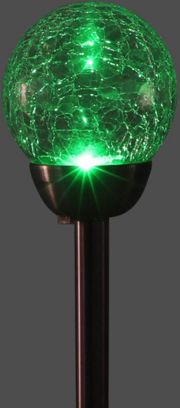 Blooma LED solcellelampe til haven 5000 K med knust glas