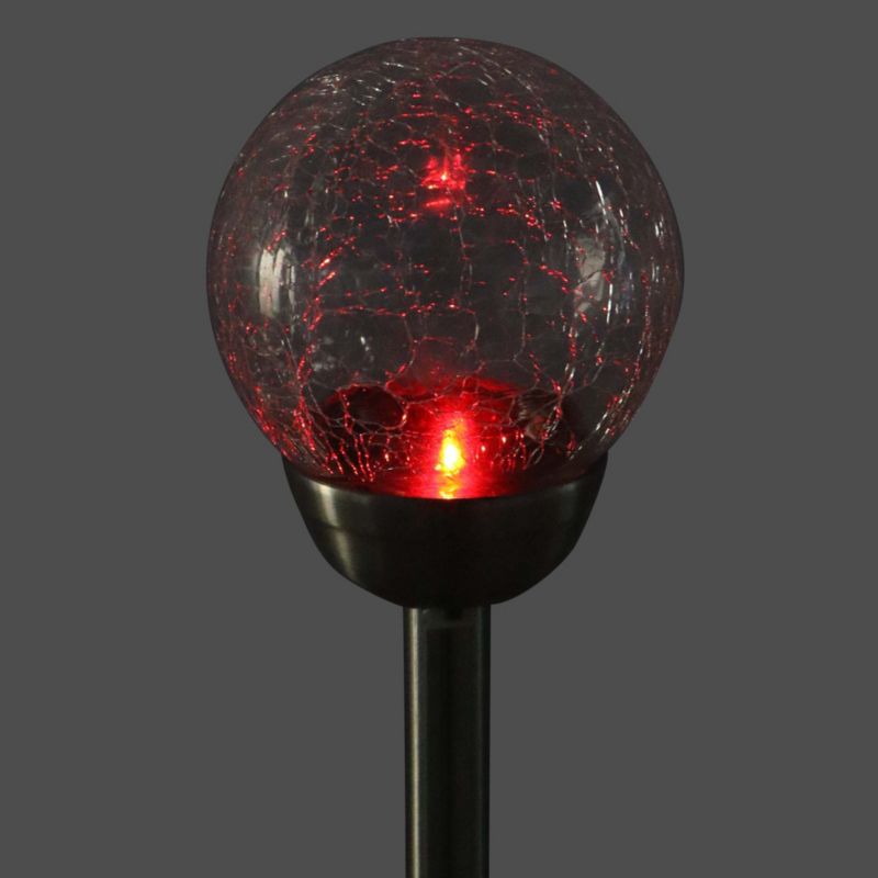 Blooma LED solcellelampe til haven 5000 K med knust glas