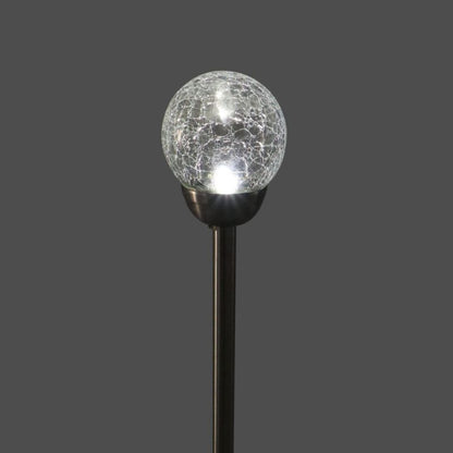 Blooma LED solcellelampe til haven 5000 K med knust glas