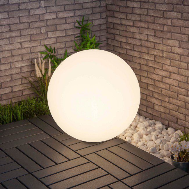Havelampe Vancouver 50 cm Hvid 1 x 42 W E27