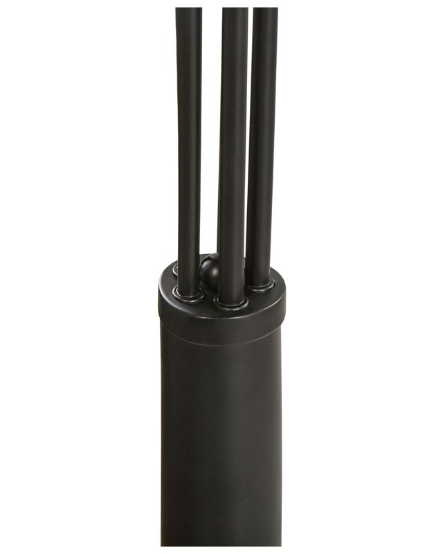 Anbesa metal gulvlampe sort 1 stk.