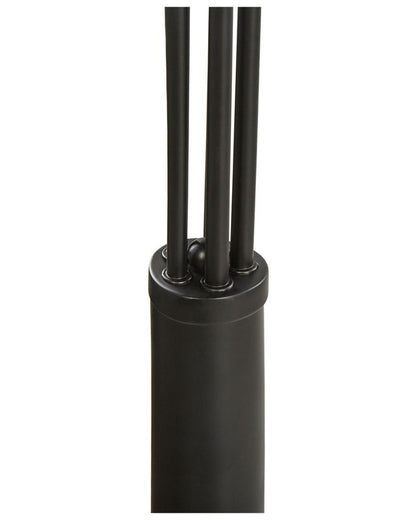 Anbesa metal gulvlampe sort 1 stk.