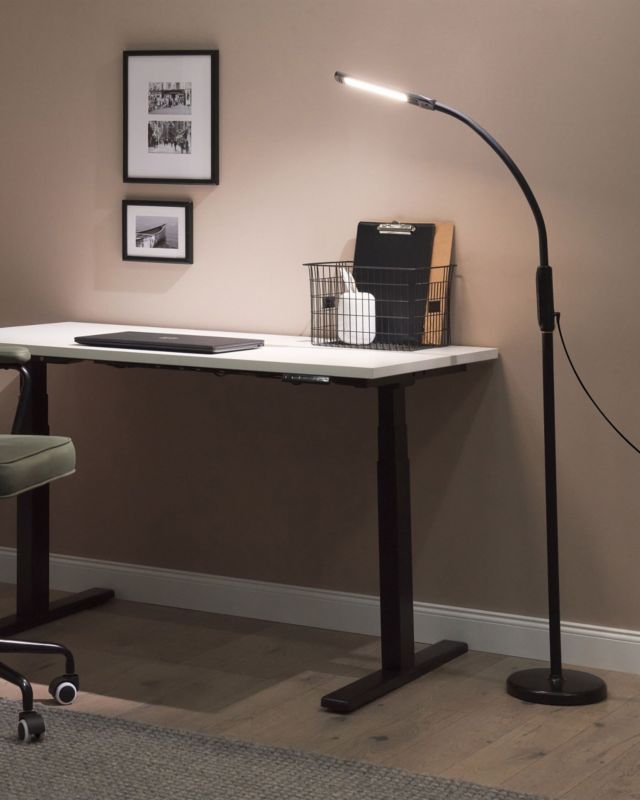 Apus Metal gulvlampe sort 1 stk.