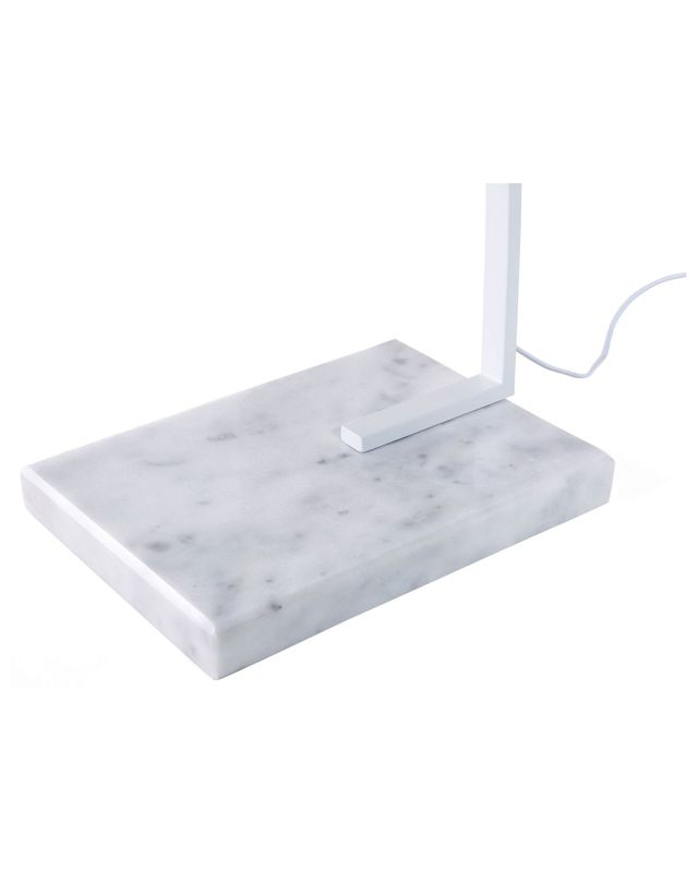 Benue Metal gulvlampe hvid 1 stk.