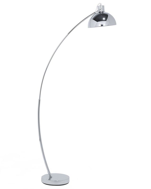 Dintel Metal gulvlampe sølv 1 stk.