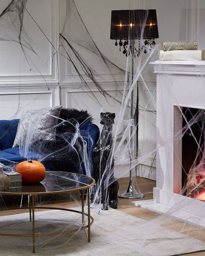 Evans metal gulvlampe sort 1 stk.