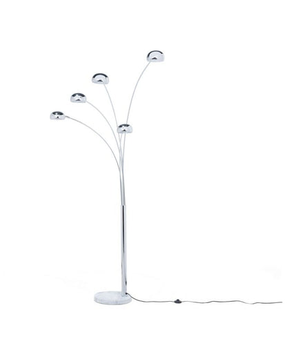 Flinders Metal gulvlampe sølv 1 stk.