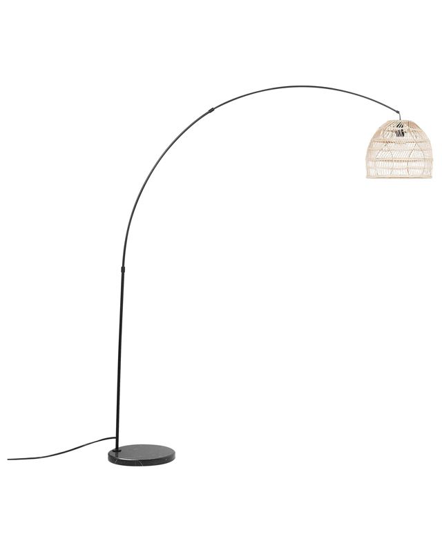 Guaviare Rattan gulvlampe sandfarvet 1 stk.