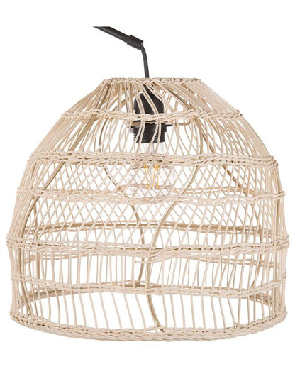 Guaviare Rattan gulvlampe sandfarvet 1 stk.