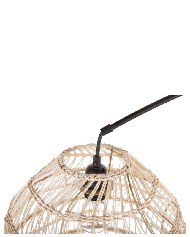 Guaviare Rattan gulvlampe sandfarvet 1 stk.