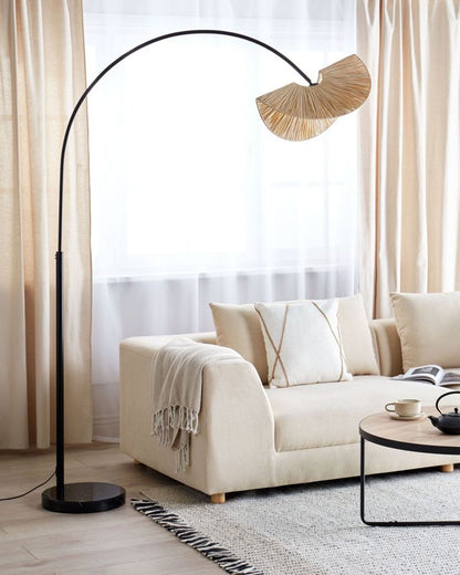 Herron gulvlampe i naturlig farve, 1 stk.