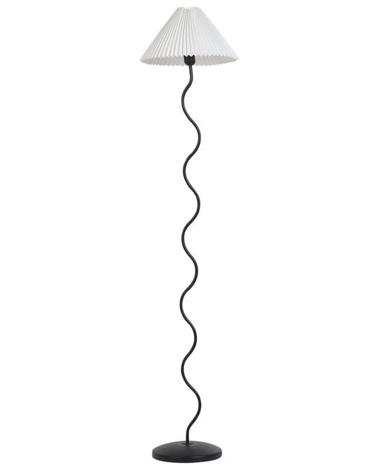 Jikawo metal gulvlampe sort 1 stk.