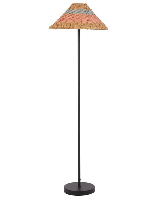 Gulvlampe Kyoga flet beige 1 stk.