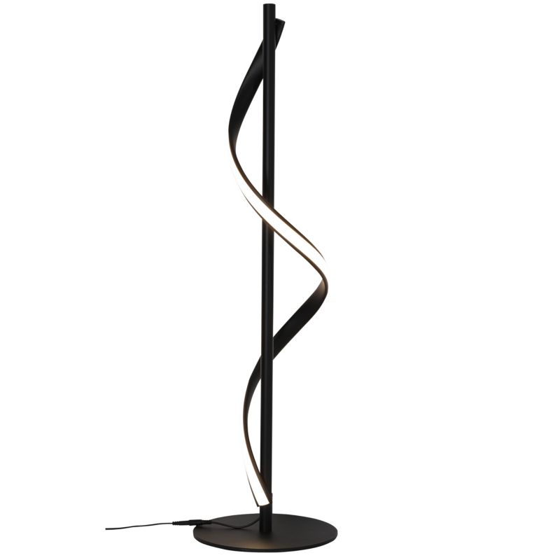 XUDO LED-gulvlampe 20W 90 cm 4000K Neutralhvid Mat-sort 1 stk.