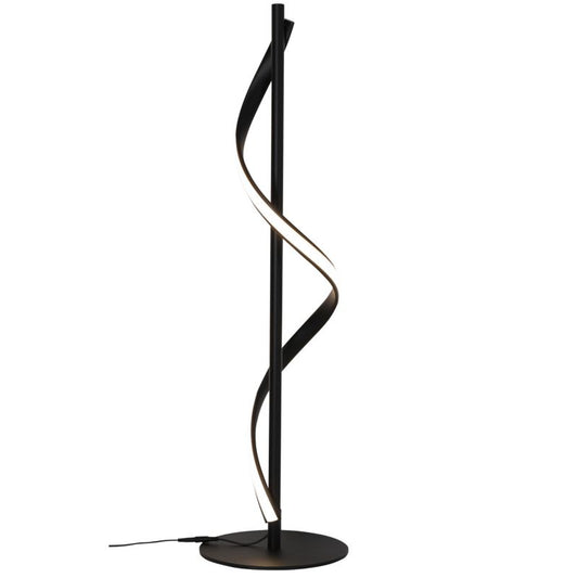 XUDO LED-gulvlampe 20W 90 cm 4000K Neutralhvid Mat-sort 1 stk.