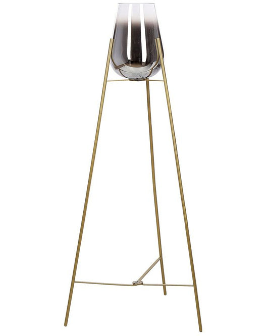 Mena Metal gulvlampe i guld, 1 stk.