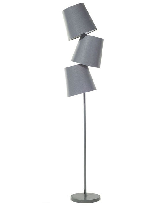 Rio Grande gulvlampe metal grå 1 stk.