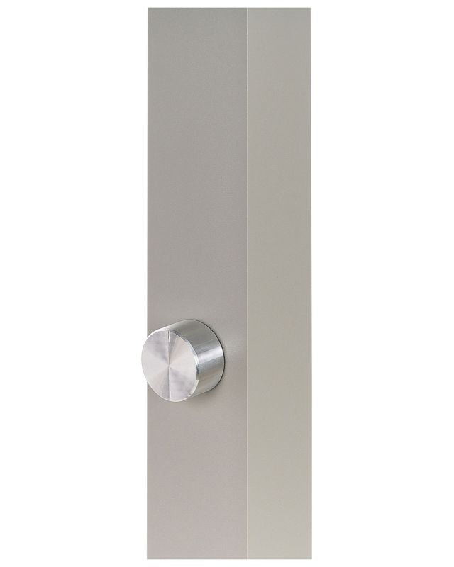 Sagitta Metal gulvlampe sølv 1 stk.