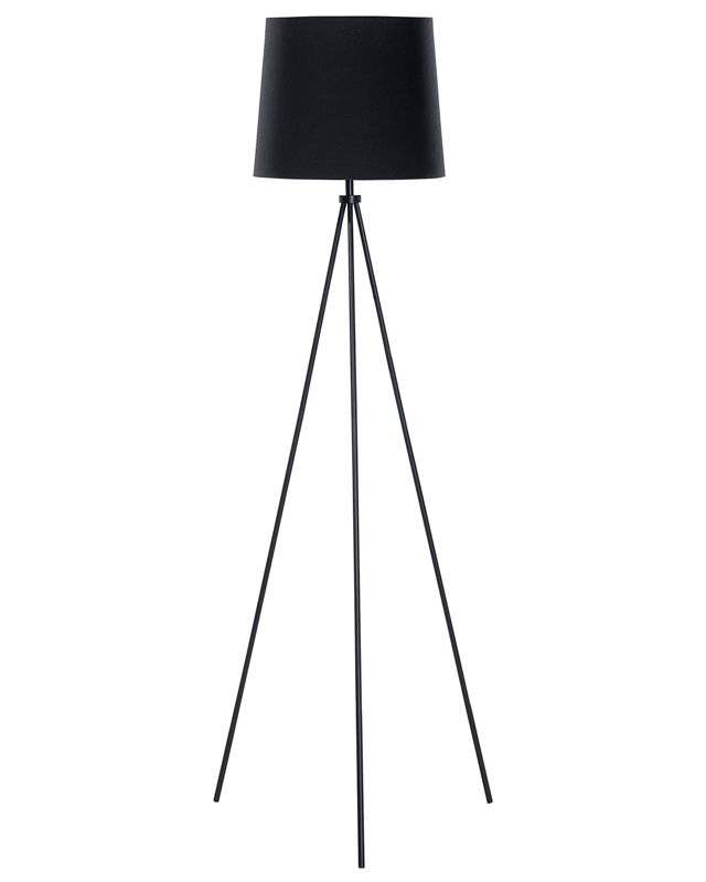 Sambra metal gulvlampe sort 1 stk.