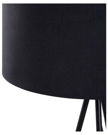 Sambra metal gulvlampe sort 1 stk.