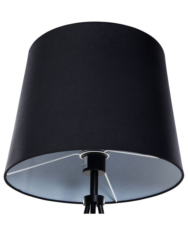 Sambra metal gulvlampe sort 1 stk.