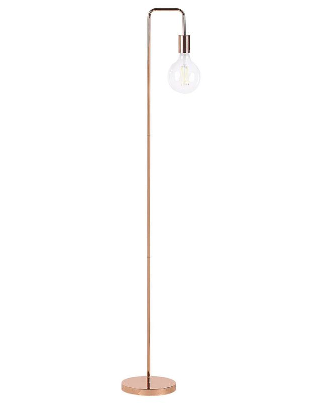 Savena Metal gulvlampe i kobberfarve, 1 stk.