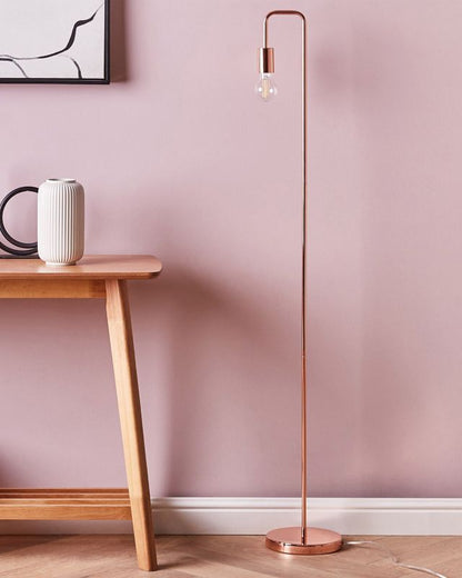 Savena Metal gulvlampe i kobberfarve, 1 stk.