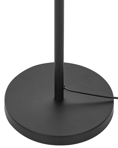 Senette metal gulvlampe sort 1 stk.