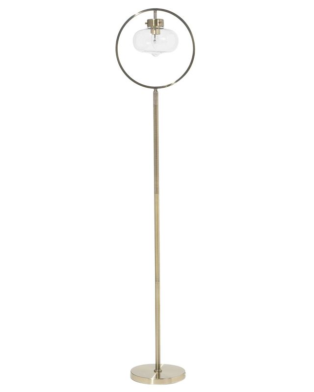 Severn Metal gulvlampe i guld, 1 stk.