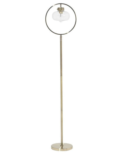 Severn Metal gulvlampe i guld, 1 stk.
