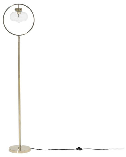 Severn Metal gulvlampe i guld, 1 stk.