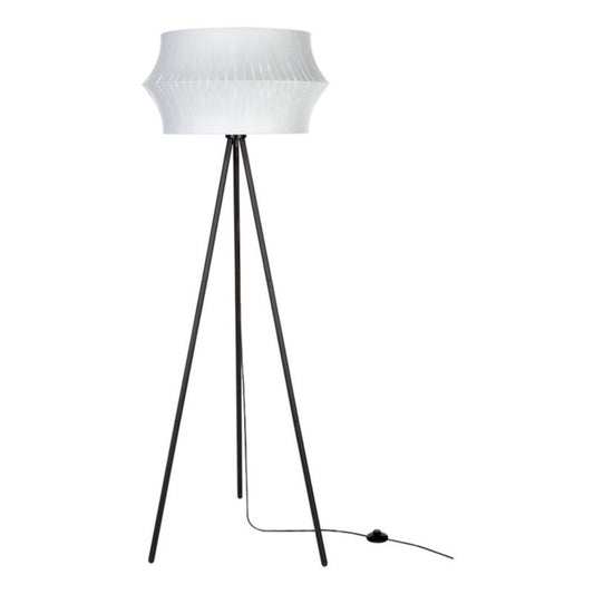 Gulvlampe SPOT Light 1xE27 Max. 40W Sort Base med Grå Lampeskærm, Polsk Producent, 1 stk.