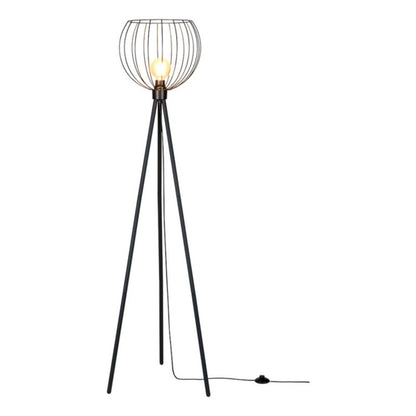 Gulvlampe SPOT Light 1xE27 Max. 40W Elegant Sort i Klassisk Stil, Polsk Producent, 1 stk.