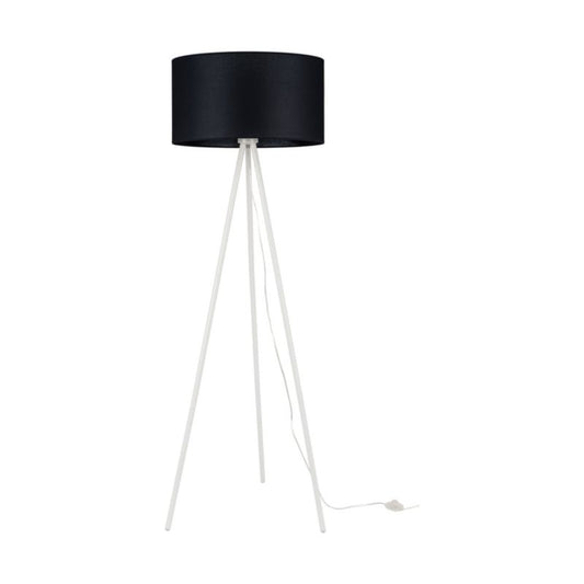 Gulvlampe SPOT Light 1xE27 Maks. 40W Klassisk Duo af Sort og Hvid, Polsk Producent, 1 stk.