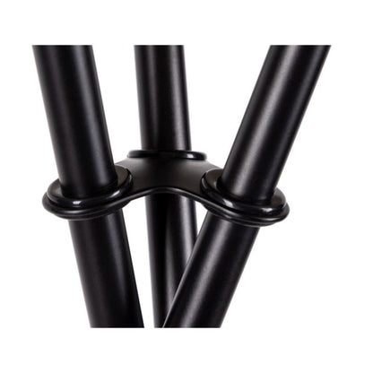 Gulvlampe SPOT Light 1xE27 Max. 60W Sort fod med hvid skærm, polsk producent 1 stk.