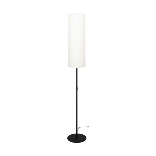 Gulvlampe SPOT Light 1xE27 Max. 60W Klassisk Sort Base med Hvid Skærm, Polsk Producent, 1 stk.